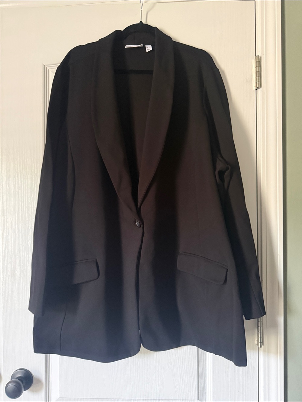 Susan Graver Collar Blazer Jacket - Women Size 5X